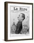 Caricature of Paul Deschanel, from 'Le Rire', 10 February 1900-Charles Leandre-Framed Giclee Print