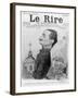 Caricature of Paul Deschanel, from 'Le Rire', 10 February 1900-Charles Leandre-Framed Giclee Print