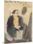 Caricature of Paul Gauguin, 1889-Emile Bernard-Mounted Giclee Print