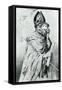 Caricature of Pope Pius IX (1792-1878), 1852-null-Framed Stretched Canvas