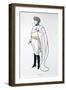 Caricature of Sarah Bernhardt in the Role of the Duc de Reichstadt in 'L'Aiglon', 1905-Leonetto Cappiello-Framed Giclee Print