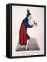 Caricature of Sir John Key, C1830-Charles Jameson Grant-Framed Stretched Canvas