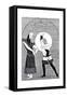 Caricature of Sybil Thorndike and Ernest Thesiger Performing-null-Framed Stretched Canvas