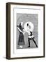 Caricature of Sybil Thorndike and Ernest Thesiger Performing-null-Framed Giclee Print