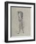 Caricature of the Journalist Theodore Pelloquet, 1858 (Charcoal on Paper)-Claude Monet-Framed Giclee Print