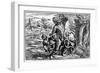 Caricature of the Laocoon Group, 1937-Nicolo Boldrini-Framed Giclee Print