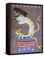 Caricature of Tito as the Servant of the Usa-null-Framed Stretched Canvas