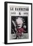 Caricature of Victor Hugo as Zeus in Exile on Guernsey from the Front Cover Of"Le Hanneton"-G. Deloyoti-Framed Giclee Print