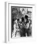 Caricature of Visitors to an Art Exhibition before a Painting by Gustave Moreau-Honore Daumier-Framed Giclee Print