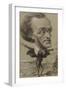 Caricature of Wagner, with a Huge Head on a Tiny Body-Etienne Carjat-Framed Giclee Print