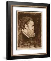 Caricature of William Gedney Bunce, 1883-84-Frank Duveneck-Framed Giclee Print