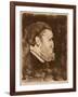 Caricature of William Gedney Bunce, 1883-84-Frank Duveneck-Framed Giclee Print