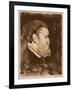 Caricature of William Gedney Bunce, 1883-84-Frank Duveneck-Framed Giclee Print