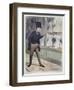 Caricature on the Sizes of Corsets-Honore Daumier-Framed Giclee Print