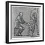 Caricature Self Portrait-Edward Burne-Jones-Framed Giclee Print