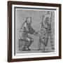 Caricature Self Portrait-Edward Burne-Jones-Framed Giclee Print