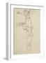 Caricature, violoniste, profil gauche-Pierre Puvis de Chavannes-Framed Premium Giclee Print
