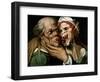 Caricature-Passarotti-Framed Giclee Print