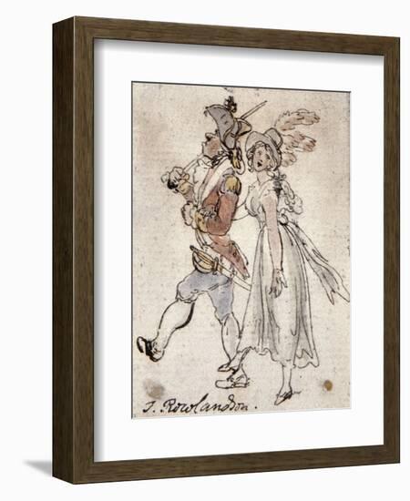 Caricature-Thomas Rowlandson-Framed Giclee Print