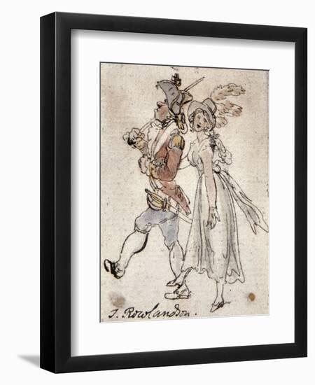 Caricature-Thomas Rowlandson-Framed Giclee Print