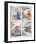 Caricatures from the Legend of Faust, 1894-null-Framed Giclee Print