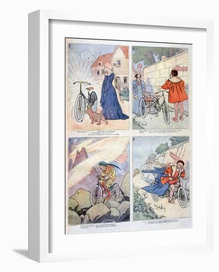 Caricatures from the Legend of Faust, 1894-null-Framed Giclee Print