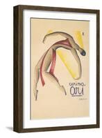 Carina Ari Modern Dance Poster-null-Framed Art Print