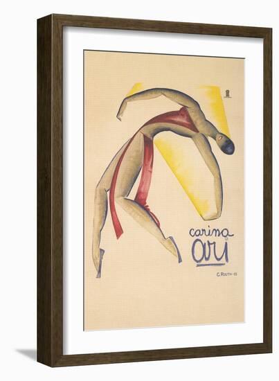 Carina Ari Modern Dance Poster-null-Framed Art Print