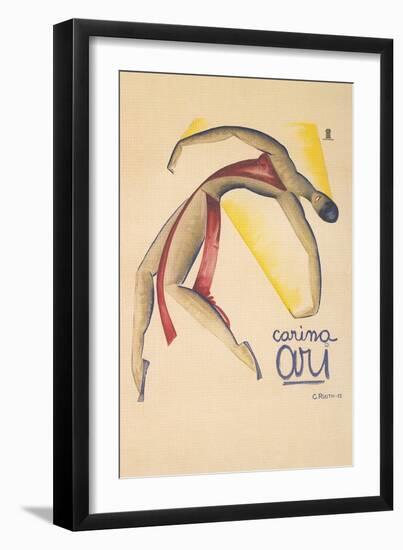 Carina Ari Modern Dance Poster-null-Framed Art Print