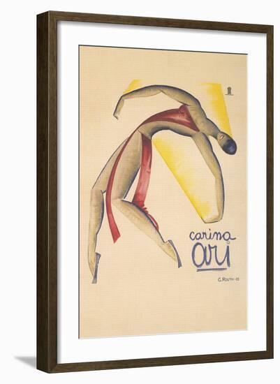 Carina Ari Modern Dance Poster-null-Framed Art Print
