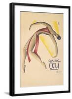 Carina Ari Modern Dance Poster-null-Framed Art Print