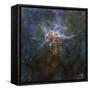 Carina Nebula Star-forming Pillars And Herbig-Haro Objects with Jets-Stocktrek Images-Framed Stretched Canvas