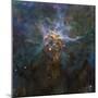 Carina Nebula Star-forming Pillars And Herbig-Haro Objects with Jets-Stocktrek Images-Mounted Photographic Print