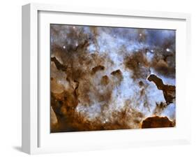 Carina Nebula Star-Forming Pillars-Stocktrek Images-Framed Photographic Print