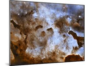 Carina Nebula Star-Forming Pillars-Stocktrek Images-Mounted Photographic Print