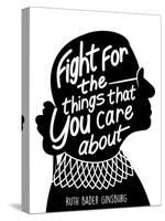 Caring Fight-Marcus Prime-Stretched Canvas