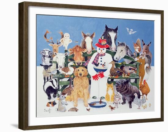 Caring-Pat Scott-Framed Giclee Print