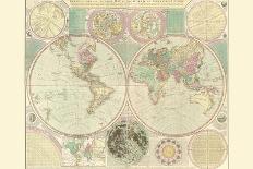Bowles's Geographical Game of the World, London, 1790-Carington Bowles-Stretched Canvas