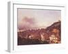 Carioca District in Rio De Janeiro, by Nicolas-Antoine Taunay, 1816, Painting-null-Framed Giclee Print