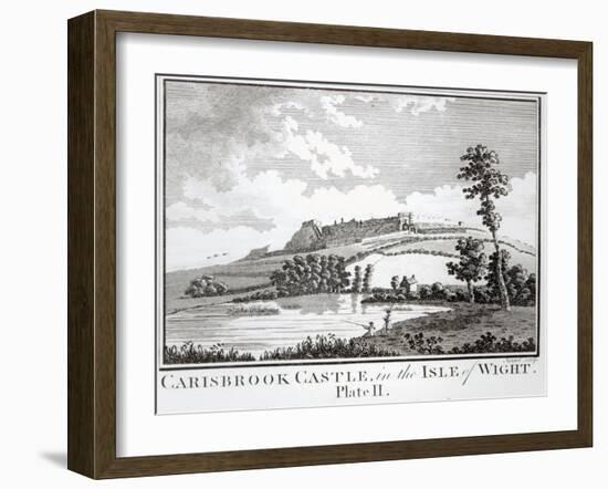 Carisbrook Castle, in the Isle of Wight-null-Framed Giclee Print