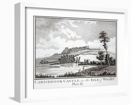 Carisbrook Castle, in the Isle of Wight-null-Framed Giclee Print