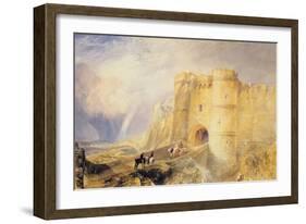 Carisbrook Castle, Isle of Wight-J. M. W. Turner-Framed Giclee Print