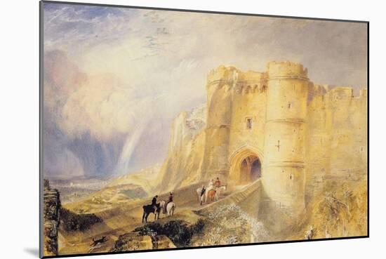 Carisbrook Castle, Isle of Wight-J. M. W. Turner-Mounted Giclee Print