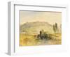 Carisbrooke Castle, Isle of Wight, C.1826-J. M. W. Turner-Framed Giclee Print