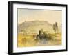 Carisbrooke Castle, Isle of Wight, C.1826-J. M. W. Turner-Framed Giclee Print