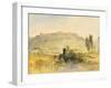 Carisbrooke Castle, Isle of Wight, C.1826-J. M. W. Turner-Framed Giclee Print