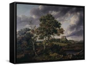 Carisbrooke Castle, Isle of Wight-Patrick Nasmyth-Framed Stretched Canvas