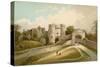 Carisbrooke Castle - Isle of Wight-English School-Stretched Canvas
