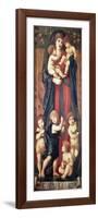 Caritas, 1867-Edward Burne-Jones-Framed Premium Giclee Print