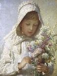 Posy of Pretty Flowers-Carl Bauerle-Stretched Canvas